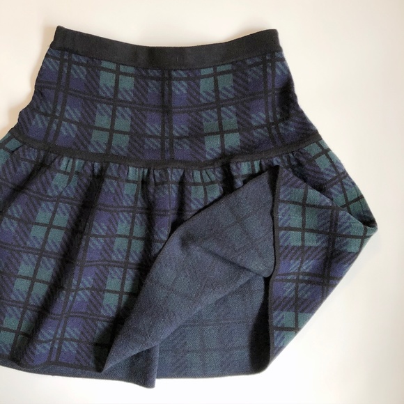 NWOT Cynthia Rowley • Tartan Wool Skirt - Picture 6 of 8